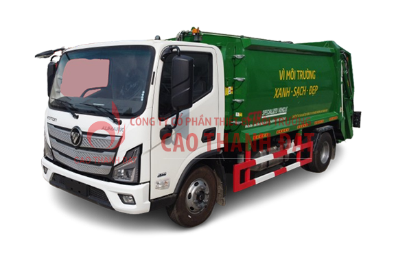 xe ep rac Foton 9m3 cang gap
